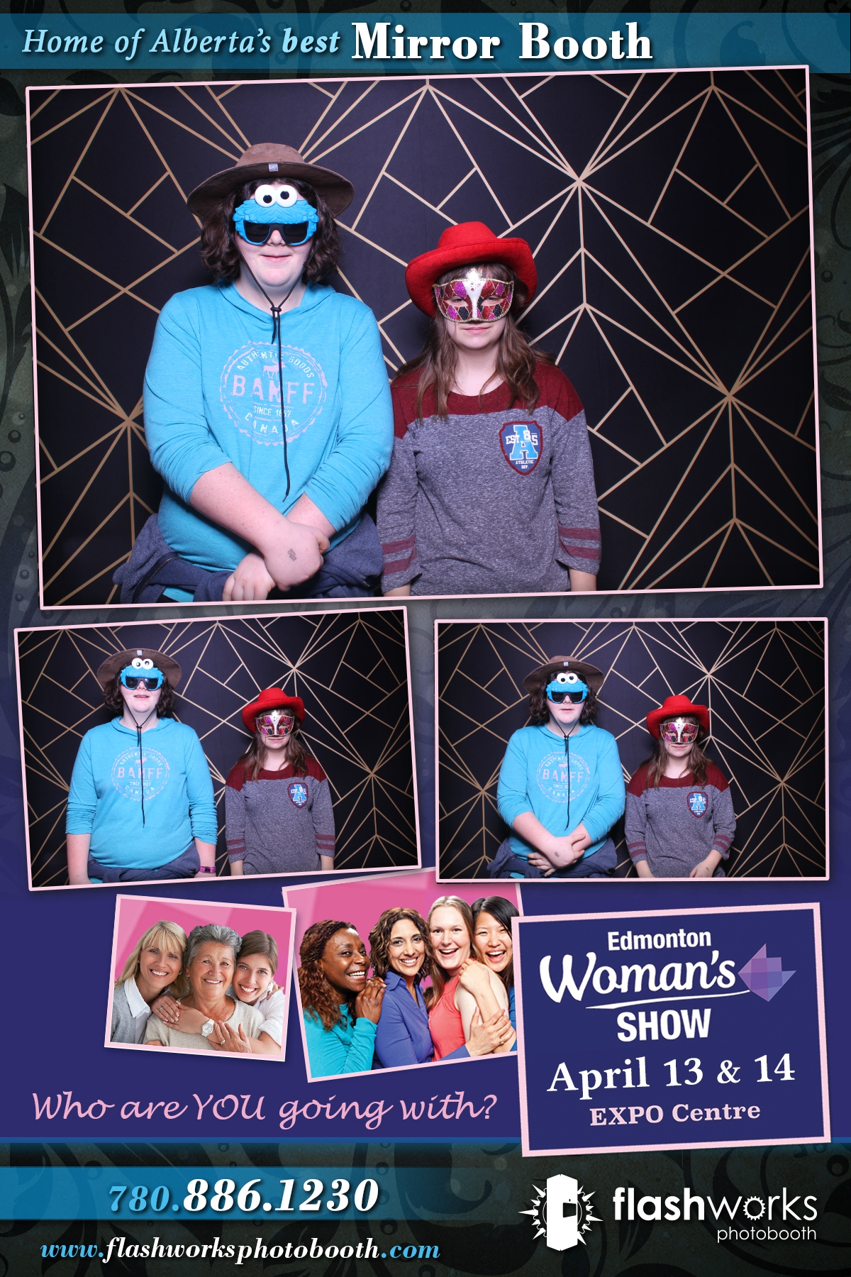 Spring Edmonton Woman's Show 2019 | View more photos from the event at gallery.flashworksphotobooth.com/u/FlashworksPhotoboothInc/Spring-Edmonton-Womans-Show-2019